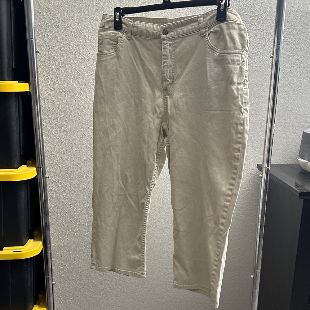 Cherokee Women's Cream Chinos